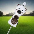 thumbnail image 3 of Cubierta de la cabeza del palo de golf impermeable del oso lindo Cola Fundas para cabezas de palos de golf, 3 of 8