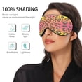 thumbnail image 5 of IAUYY Sleep Mask, Super Soft Eye Masks with Adjustable Strap, Lightweight Comfortable Blindfold,Perfect Blocks Light for Men Women Leopard Print Gradient, 5 of 7