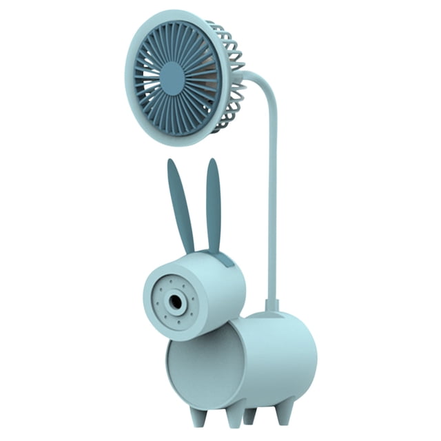 Boovnll Fan, Fun Fan Student Pen Holder Fan Pencil Sharpener Fan Multi-Function Fan Cartoon Usb, Portable Fan, Desk Fan, Fans