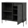 thumbnail image 3 of RST Brands Armoire d'Accent Moderne en Bois Composite - Chêne Fumé, 3 of 7