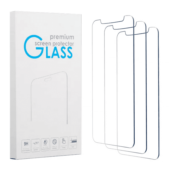 [3-Pack] STARSHOP For iPhone 12 Pro [NOT FIT iPhone 12 Mini/iPhone 12 Pro Max] Tempered Glass Screen Protector