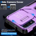 thumbnail image 2 of Funda para GANGXUN Motorola Moto G Play 2023 - Soporte metálico, Función magnética, Morado, 2 of 5