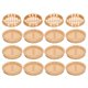 thumbnail image 1 of Uxcell 20Pcs 60mm/2.4in Air Vents Round Soffit Vents, Cubierta de ventilación de soffit naranja para baño, 1 of 5