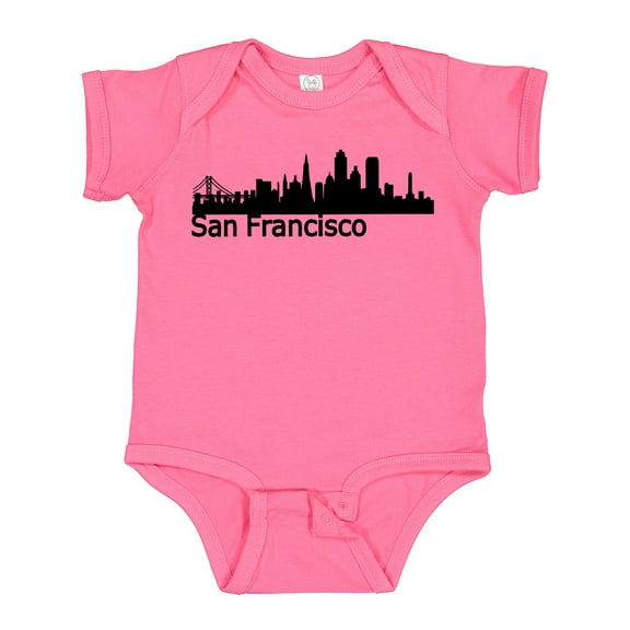 Inktastic San Francisco Skyline Boys or Girls Baby Bodysuit