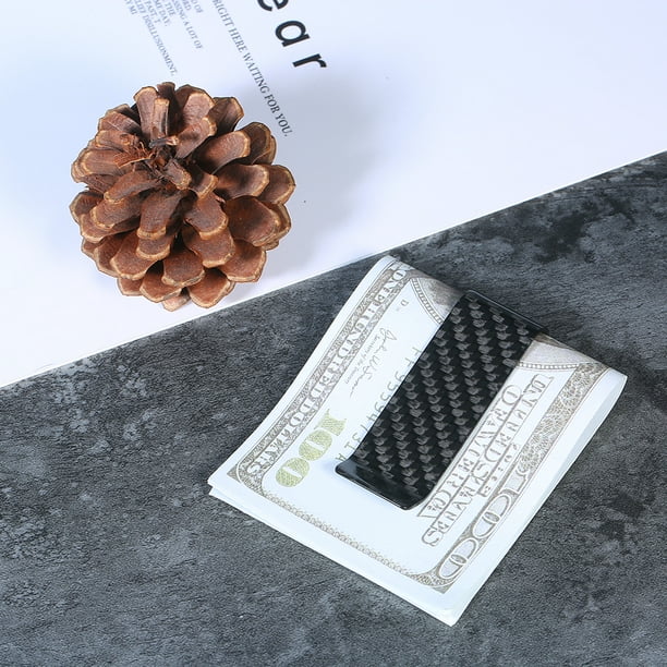 Generic Carbon Fiber Money Clip Classic Design Slim Card Holder Super Handy  Mini Size @ Best Price Online