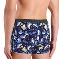 thumbnail image 4 of Mens Underwear - Cartoon Funny Shark Blue_A Breathable Stretch Boxers for Men Athletic Mens Boxer Briefs, 4 of 7
