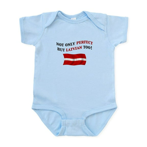 CafePress - Perfect Latvian 2 Infant Bodysuit - Baby Light Bodysuit, Size Newborn - 24 Months