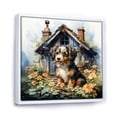 thumbnail image 2 of Designart "Cavapoo Comfort Cottage" Animals Framed Wall Art - Traditional Brown Dog Bedroom Framed Canvas Wall Art, 2 of 6