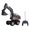 black, variant on 2 in 1 Remote Control Forklift Truck Tower Crane 1/24 5CH  Vehicle Remote Control Construction Truck Educational Toys for Kids with Light