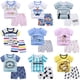 thumbnail image 5 of Conjunto de camiseta y pantalones cortos de algodón de verano para niños y niñas, 5 of 6