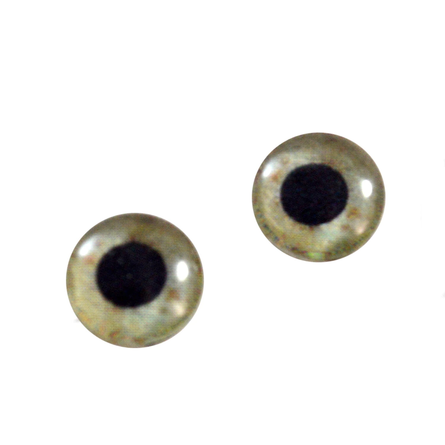 Bulk Lot 12 Pairs of 10mm Bird Glass Eyes
