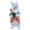 A_B, variant on Torch 1Pc Easter Bunny Decor, 2.8x7.9 inch Ceramic Bunny Figurine with Carrots, for Home Party Spring Decoration, A