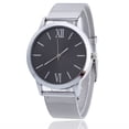 with Face Large Number for Women Women Ladies Silver Stainless Steel
