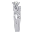 thumbnail image 4 of KATARINA 14K White Gold 1 cttw Diamond Bridal Engagement Set (G-H, SI2-I1), 4 of 5