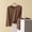 Coffee, variant on Naittoop Women's Thermal Underwear Thickened Fleece Lined Long Johns Seamless Long Sleeve Base Layer Set Top & Bottom Sets