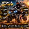 thumbnail image 2 of Cuatrimoto Atv Gasolina 200cc Todo Terreno 100km Frenos Abs, 2 of 8