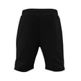 thumbnail image 6 of LNZGNM Mens Sweat Shorts Drawstring Elastic Waist Sports Shorts Casual Lightweight Breathable Short Pants Hiking Shorts with Pockets,Black XL, 6 of 8