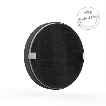 Pure Enrichment - 2-in-1 True HEPA Replacement Filter for the PureZone Halo Air Purifier (PEAIRDSK) - Grey