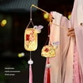 thumbnail image 3 of sunsanly Luminous Lantern Mid-Autumn Festival Chinese Lantern DIY Making Kit Bamboo Weaving Craftsmanship National Style Lights Parent-Child Interactive Experience Holiday Gift, 3 of 8