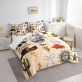 thumbnail image 3 of Homewish Western Cowboy Cowgirl 7-Piece Twin Bedding Sets for Teens Female Girls,Old Fashion Disco Ball Bedding Comforter Set,Retro Vintage Breathable Sheet Sets,Super Cozy Room Decor,Reversible, 3 of 8