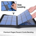 thumbnail image 4 of ACEUR Trading Card Binder with 540 Side Loading Pockets, 9 Pocket Trading Card Album Folder for Sport Cards, Game Cards, 4 of 8