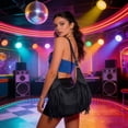 thumbnail image 6 of Tassel Faux Leather Handbag Large Capacity Top Handles Shoulder Bag 3In1 Convertible Satchel With Removable Crossbody Strap Soft Textured Purse For Women Everyday Work Travel Use, 6 of 7