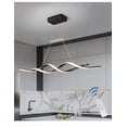 thumbnail image 2 of Lamparas Xtellar De Techo Led Moderna Colgantes Minimalista Para Cocina 3000k-6000k Color Negro, 2 of 5