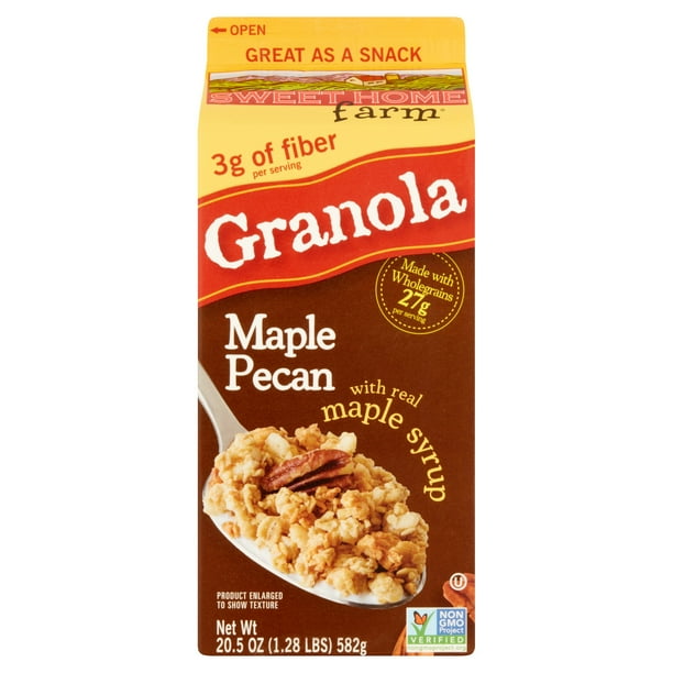 Sweet Home Farm NonGMO Granola, Maple Pecan, 20.5 Oz