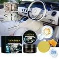 thumbnail image 2 of Qiweii Rayhong Car Leather Care Balm，Professional Cleaning and Polishing Cream for Auto Interior Leather Seat Dashboard and Upholstery Maintenance, 2 of 9