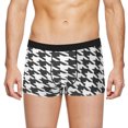 thumbnail image 5 of Ropa interior para hombre de seda de leche con diseño de pata de gallo, bóxer, calzoncillos para hombre, bragas para hombre, bóxers cortos, 5 of 5
