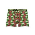 thumbnail image 2 of Minecraft Boy's All Over Print Boxer Briefs Underwear, 4-Pack, Sizes XS-XL, 2 of 7