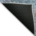 thumbnail image 5 of Addison Rugs Chantille Indoor/Outdoor Traditional Border Denim Machine Washable Rectangle Rug, 5' x 7'6", 5 of 7