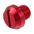 thumbnail image 1 of Unique Bargains Universal M10 Motorcycle Mirror Hole Plugs Screws Mirrors Caps Lock Offs Cover Caps Positive Red, 1 of 7