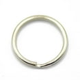 thumbnail image 1 of 50pcs Stainless Steel Key Rings Bulk Split Keychain Rings for Keys Organization diy for art Crafts, 1 of 5