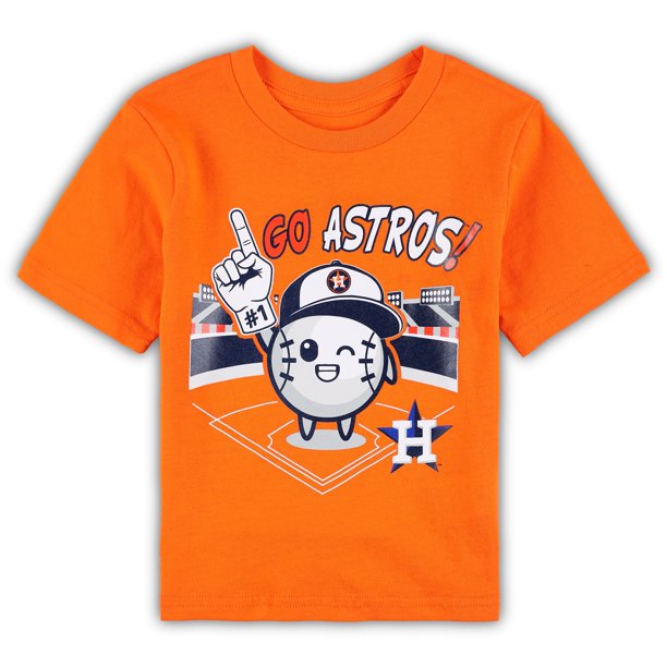Infant Orange Houston Astros Ball Boy TShirt
