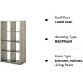 thumbnail image 7 of 8 Cube Storage Organizer, Multiple Colors Rustic Grey, 7 of 7