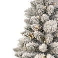 thumbnail image 4 of Holiday Time 2' Pre-lit Flocked Small Tree, Green, LED, 4 of 5