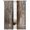 Brown, variant on Brown Semi Sheer Window Curtains 84 Inches Long, Retro Oil Painting Modern Abstract Art Aesthetics Rod Pocket Voile Silky Chiffon Curtain Light Filtering Drapes for Living Room, 52"x84", 2 Panels