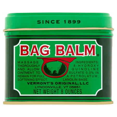 Vermont's Original Bag Balm Moisturizer Ointment for Pets, 8 Oz