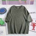 thumbnail image 3 of COZYMY Women's Neutral Wedding Humor Graphic Vintage Washed T-Shirt Short Sleeve Loose Fit Summer Tee, 3 of 6