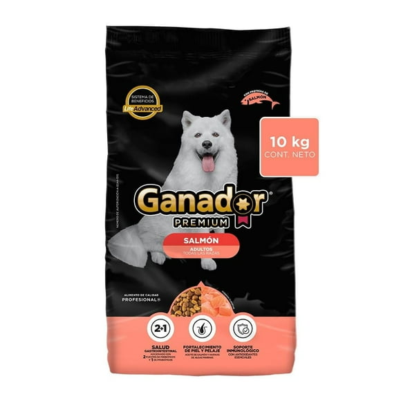 Alimento para perros Ganador Premium Adulto 10 kg Todas las edades
