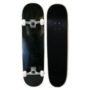 S4O Complete Full Size Standard Maple Deck Skateboard - Black
