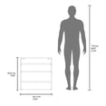 thumbnail image 7 of Medicine Cabinet Double-Door Mirrored Doors and Interior Shelves, 7 of 7