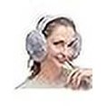 thumbnail image 5 of Cache-Oreilles Gris pour Femmes Chauffe-Oreilles d'Hiver, 5 of 5