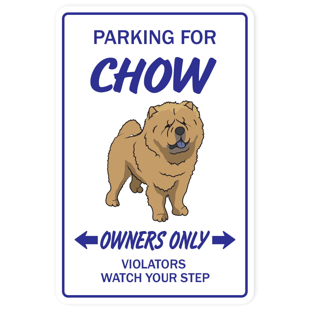 Beware Of Chow Chow Rustic Sign SignMission Classic Rust Wall Plaque Decoration 