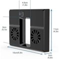thumbnail image 2 of USB Cooling Fan Compatible with Xbox Series X Console, Cooling System Compatible with Xbox Series X with 2 Cooling Fans and 2.0 USB Port -xindaren, 2 of 2