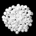 thumbnail image 3 of ziyahi 100pcs 20mm White Modelling Craft Polystyrene Foam Balls Hemispheres, 3 of 4