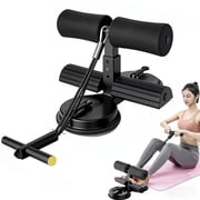 Abs Trainer Sit-Up Aid Bar with Strong Suction Cup, Portable Abdominal Exercise Equipment for Floor, Multifunctional Fitness Assistant for Sit-Ups, Pull-Ups & Core Strengthening