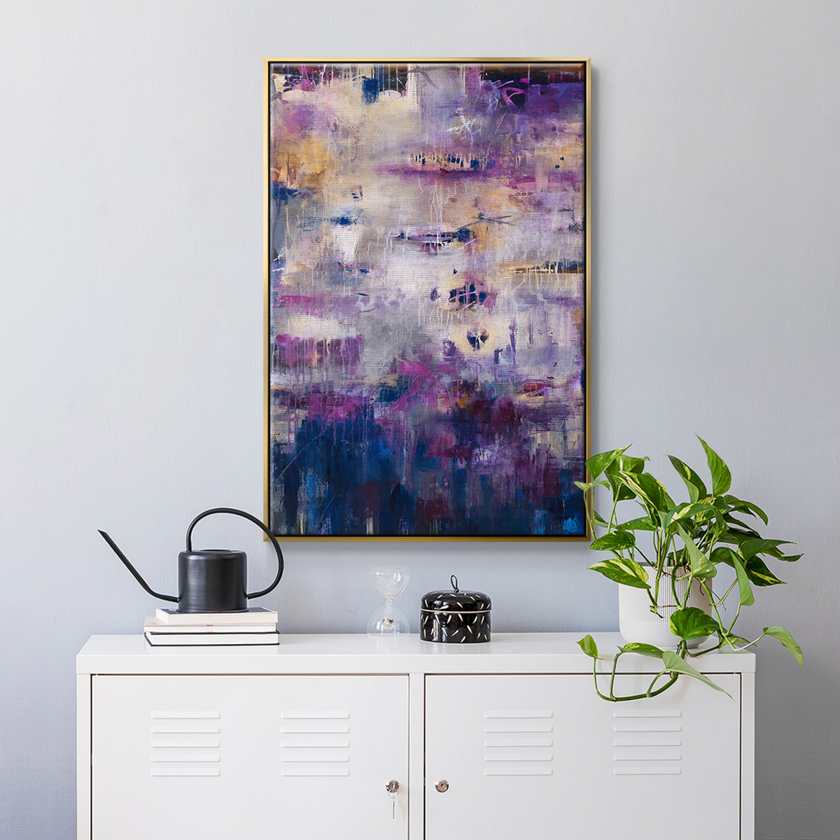 Culture Clash Framed Premium Gallery Wrapped Canvas - Ready to Hang