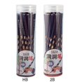 thumbnail image 2 of 30 PCS Hole Pens Wood Triangular Rod - stock 2B. Writing and drawing supplies for school., 2 of 5